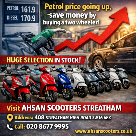 Buy Two Wheeler & Save Money.